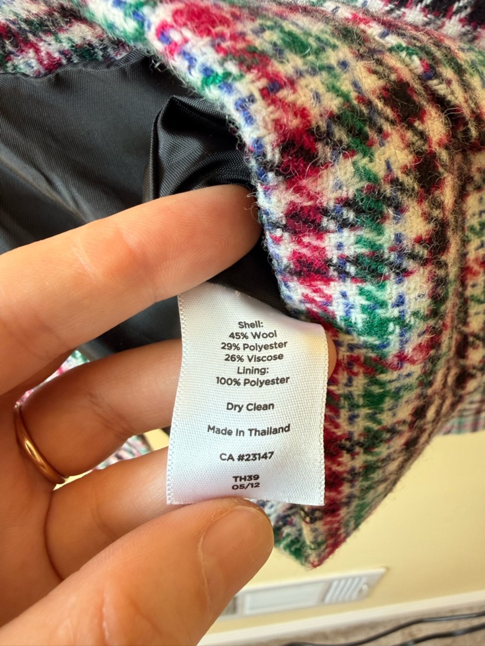 Talbots Wool Jacket - Picture 5 of 6